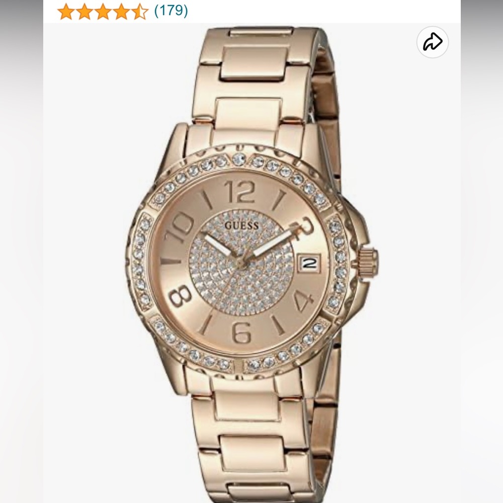 Guess Pave Crystal watch